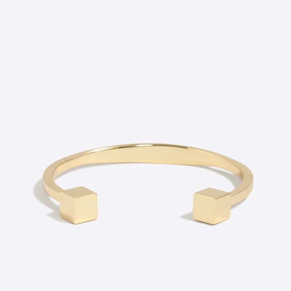 J.Crew Gold Cuff Bracelet